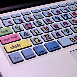 Shake keyboard Stickers Laptop keyboard Cover Vinyl MacBook keyboard Decal MacBook Skin kits MacBook Pro 16 Decals MacBook Pro 13