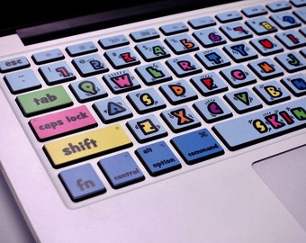 Shake keyboard Stickers Laptop keyboard Cover Vinyl MacBook keyboard Decal MacBook Skin kits MacBook Pro 16 Decals MacBook Pro 13