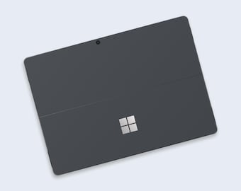 Classic Charcoal Gray Surface Pro Skin | Sophisticated Shade Surface Pro Skin | Sleek Slate Gray Surface Pro Decal | Graphite Surface Wrap
