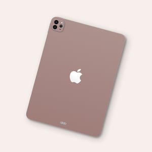 Vintage Pink Solid Color iPad Skin | Rose Taupe iPad Air Cover | Uniform Color iPad Wrap | Dusty Mauve iPad Decal | Smoky Rose iPad Pro Skin