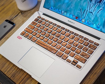 MacBook Pro Skin Wood Laptop Sticker MacBook Keyboard Sticker Mac Skin Keyboard Cover MacBook Decal Pro Sticker