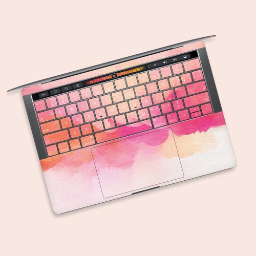 Macbook Pro Decal Laptop Vinyl Skin Keyboard Stickers Mad Math Etsy