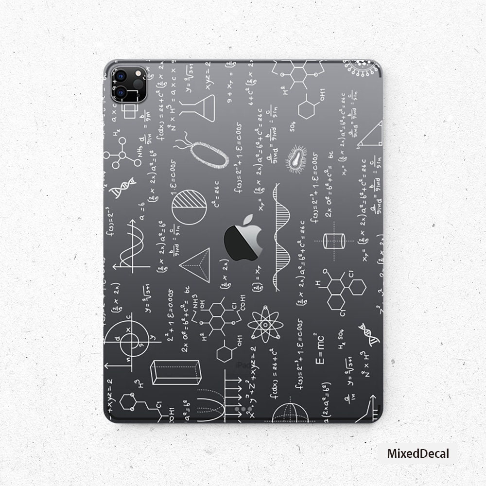 Clear Formula Ipad 8 Skin Ipad Pro 10 5 Decal Sticker New Ipad Etsy