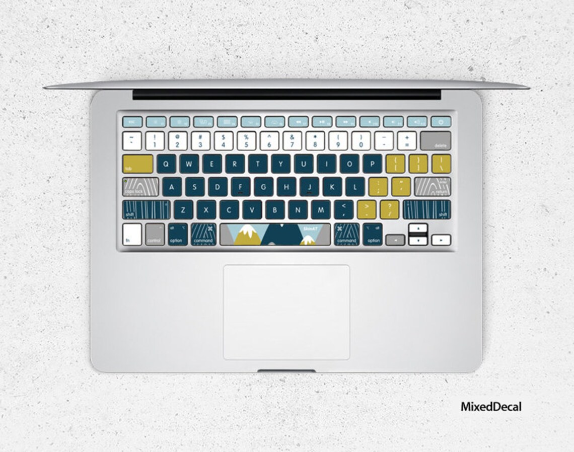 MacBook Air Decal Keyboard Sticker Mac Cover Snow Mountain MacBook Air ...