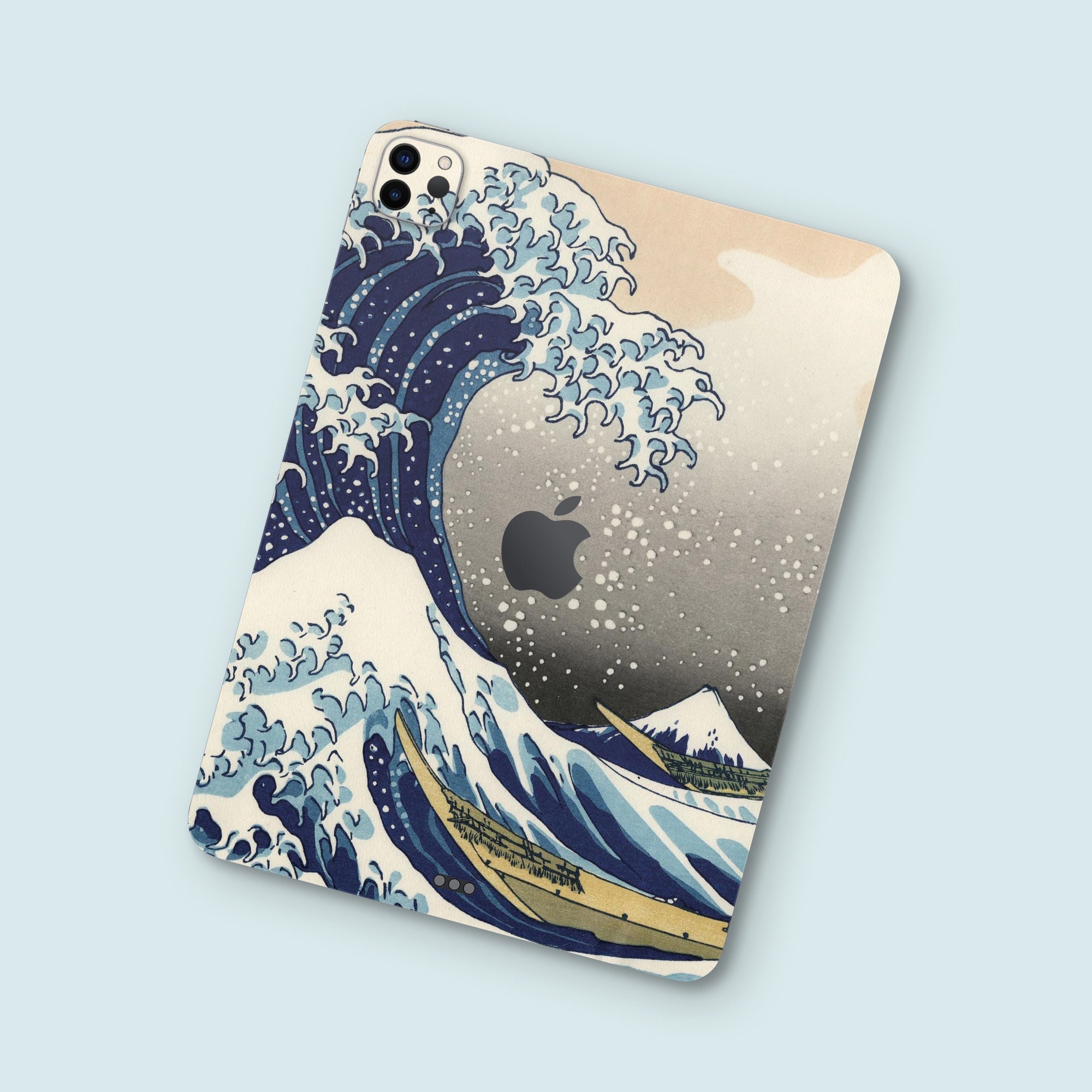 神奈川沖浪裏 iPad Pro スキンシール | 葛飾北斎風 iPad Air スキン