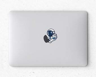 Adesivo trasparente per MacBook Air 13 Astronaut Hug, adesivo per MacBook Retina 13, decalcomania per Mac, skin per MacBook Pro 15, custodia trasparente per laptop.