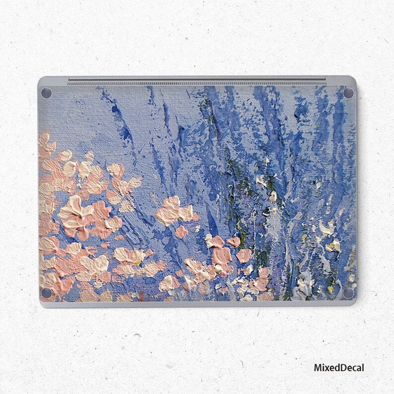 Microsoft Surface Laptop Skin Sticker Top Surface Book Skin Bottom Surface Laptop Skin Surface Book Decal Protector Cover Lavender