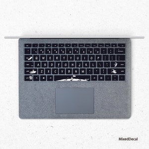 Flag Surface Pro keyboard Keys Skin Surface Book individual keys Stickers Surface laptop Keys Sticker Microsoft Laptop keyboard cover