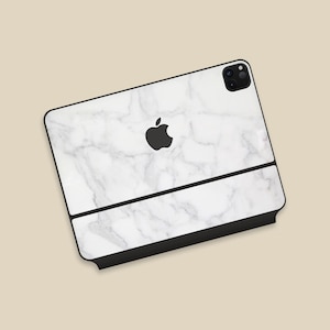 Classic Marble Skin for Magic Keyboard iPad | Natural Marble Design iPad Pro Magic Keyboard Skin | Premium Accessory for iPad Magic Keyboard