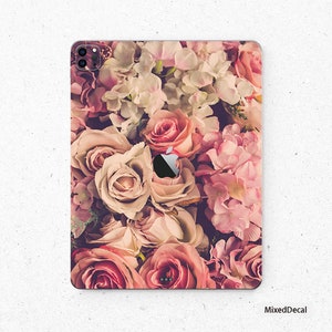iPad Pro 12.9 New iPad Pro decal sticker Apple iPad Mini 4 cover sticker Classic Floral iPad Pro 10.5 Decal Sticker