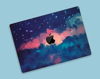 Interstellar Clouds MacBook Pro Skin - Stellar Design MacBook Air Skin, Elevate Your MacBook's Style with Captivating Starry Art Sensations