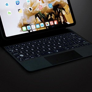 iPad Magic Keyboard Keys Skin iPad Pro 12.9 iPad Pro 11 Outer Space Individual Stickers