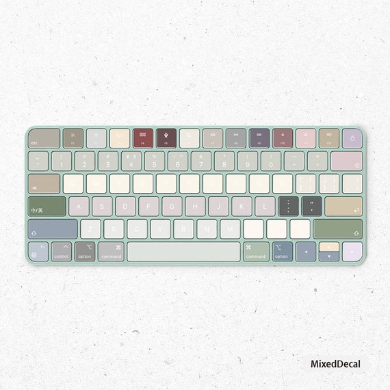 Magic Keyboard With Touch ID Model A2449 Vinyl - Etsy Sweden