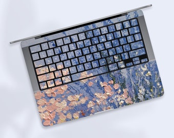 Lavender Keyboard MacBook Pro Touch 16 Skin MacBook Air Cover MacBook Retina 12 Protective Vinyl skin Anti Scratch Laptop Cover