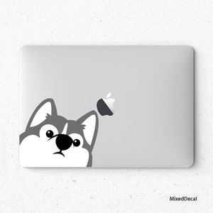 MacBook Aufkleber |MacBook Pro Aufkleber |MacBook Skin|MacBook Pro 15 Skin|MacBook Air 13 Aufkleber |Laptop Aufkleber |Laptoptasche|Husky