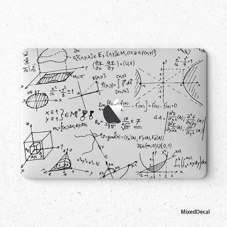 Math Computer Cover Math Laptop Skin MacBook Air 13 Kits Skin Transparent MacBook Retina 13 ...