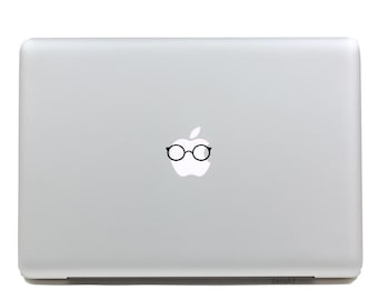 Glass Geek Stickers MacBook Air 13 Skin MacBook Pro Decal MacBook Pro Skins Black Cut MacBook Skin MacBook Sticker Laptop Stickers Skins