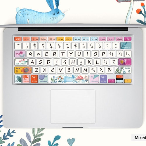 Rabbit Macbook Keyboard Laptop Stickers Keyboard Decal Vinyl - Etsy Rabbit Macbook Keyboard Laptop Stickers Keyboard Decal Vinyl - Etsy
