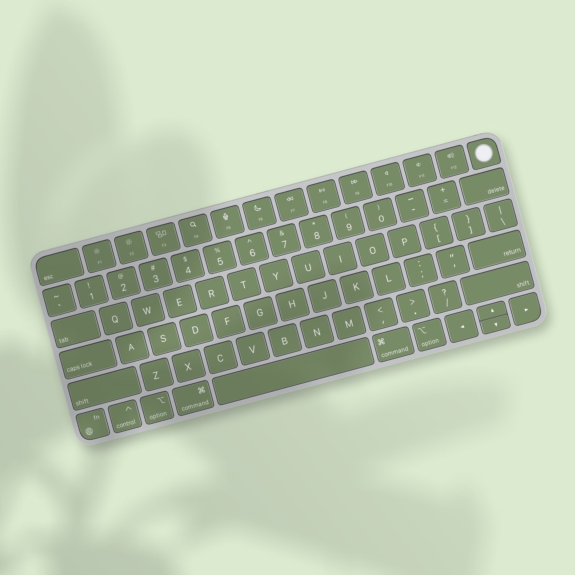 Bamboo Green Keyboard Sticker for Magic Keyboard With Touch ID - Etsy