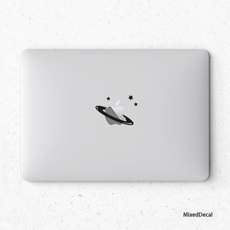 Apple Space MacBook Decal MacBook Pro Decal MacBook SkinMacBook Pro 15 SkinMacBook Air 13 Decal Laptop StickersLaptop Decal image 1