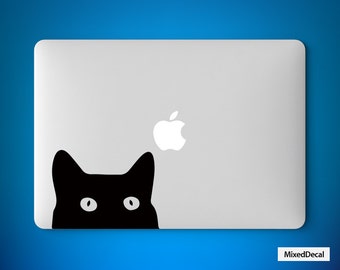Adesivo para MacBook com Olhos de Gato | Adesivo para MacBook Pro | Película para MacBook | Película para MacBook Pro 15 | Adesivo para MacBook Air 13 | Adesivos para Notebook | Película para Notebook