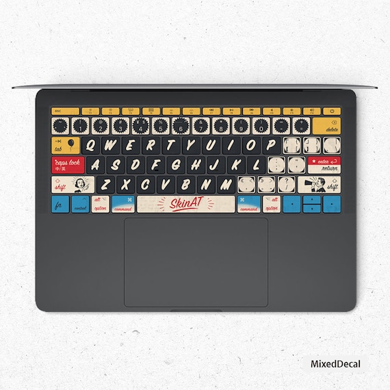 Old Poster Keyboard Stickers Laptop Keyboard Cover Vinyl MacBook Keyboard  Decal MacBook Skin Kits MacBook Pro 16 Decals MacBook Pro 13 