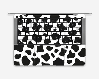 Cow print Keyboard MacBook Pro Touch 16 Skin MacBook Air M2 Cover MacBook Pro 14 Protective Vinyl skin Anti Scratch Laptop Cover