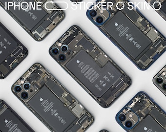 iPhone 12 Pro iPhone 11 Pro Max iPhone 11 iPhone X iPhone XR Decal back New iPhone Stickers iPhone 12 mini Tear Down Decal Apple Decal