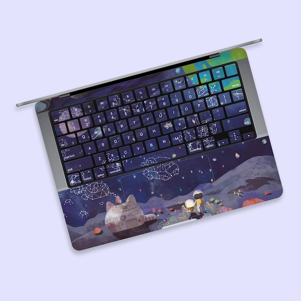 Skin Pour MacBook Pro Retina 13 – Cool Cat Kat Shades – Autocollant Vinyle