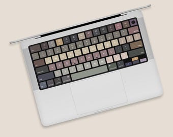 レインボー MacBook キーボード ノートパソコン用ステッカー