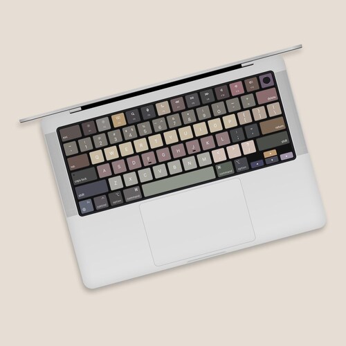 MacBook Keyboard Stickers Decal Vinyl Air Laptop Skin Monest for