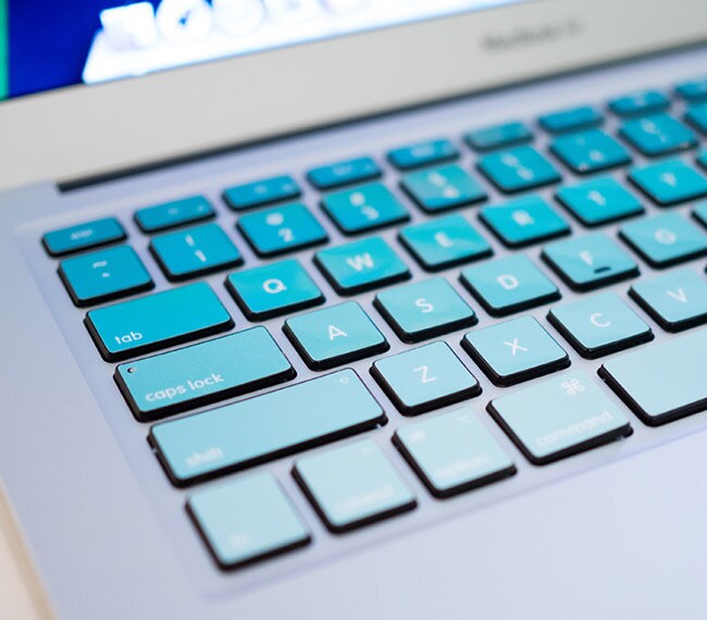 Blue MacBook Keyboard Keys Skin MacBook Keys Stickers MacBook Air