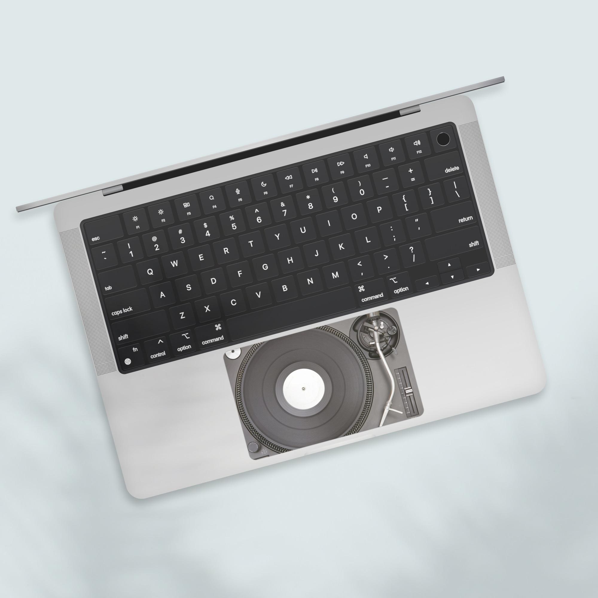 Vinyl Record MacBook Trackpad Decal | Music Studio MacBook Trackpad ...