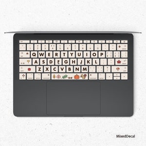 Autum MacBook keyboard Laptop Stickers Keyboard Decal MacBook Air 13 Vinyl Skin Kits MacBook Touch Bar MacBook Pro 16 Skin