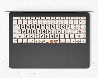 Autum MacBook keyboard Laptop Stickers Keyboard Decal MacBook Air 13 Vinyl Skin Kits MacBook Touch Bar MacBook Pro 16 Skin