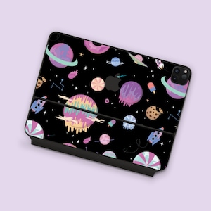 Cosmos Dessert Vinyl Skin Decal for Apple Magic Keyboard iPad Pro 12.9&quot; iPad Pro 11 2020 Top and Bottom Skin