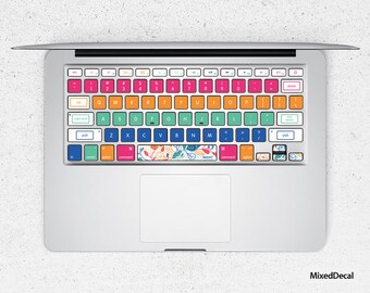 Flower Keyboard MacBook Pro Touch 16 Skin MacBook Air Cover MacBook Retina 12 Protective Vinyl skin Anti Scratch Laptop Cover