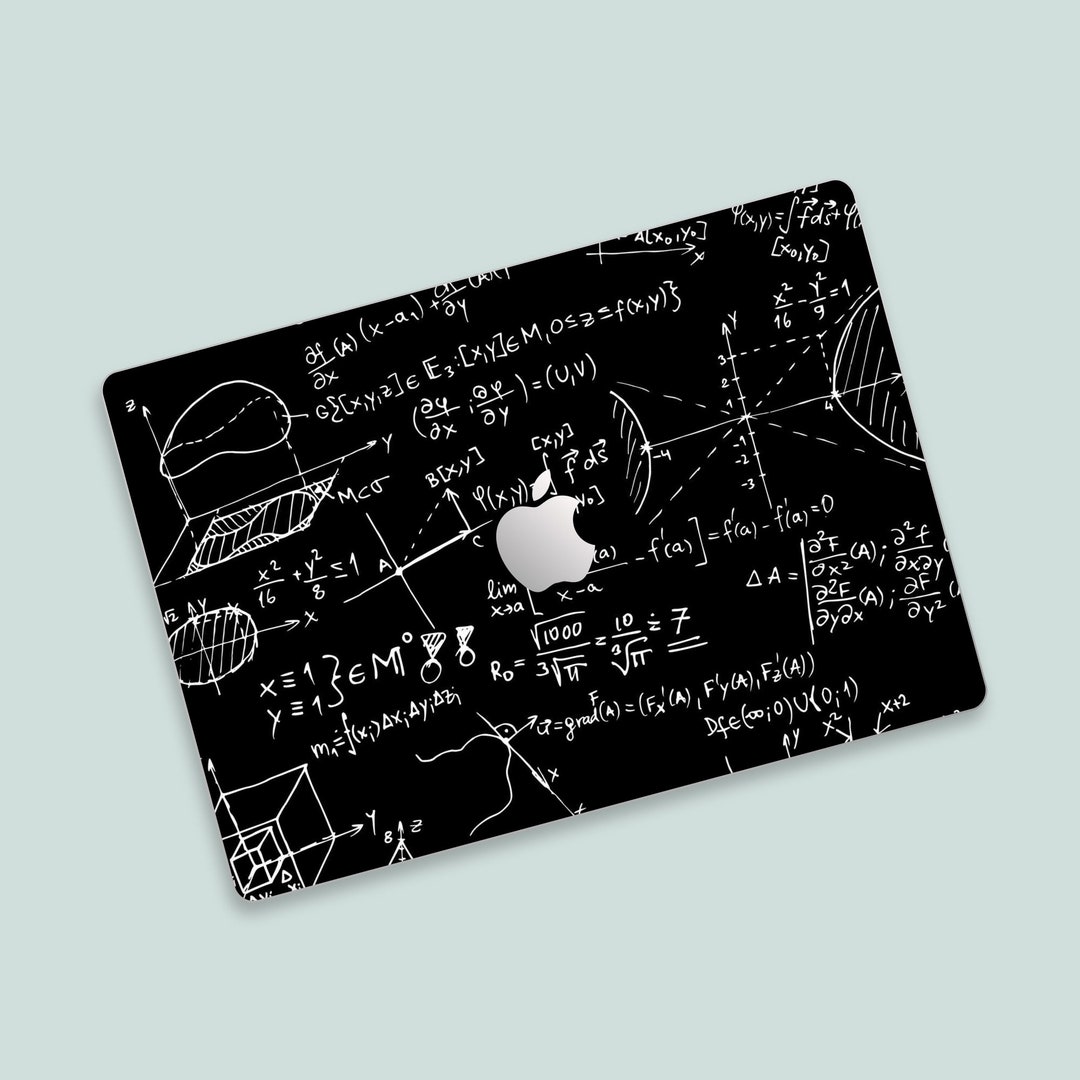 Educational Aesthetic & Scholastic Design MacBook Skin Physics Formulas
