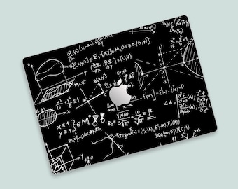 Educational Aesthetic & Scholastic Design MacBook Skin | Physics Formulas MacBook Skin | Mathematical Equations MacBook Pro Skin