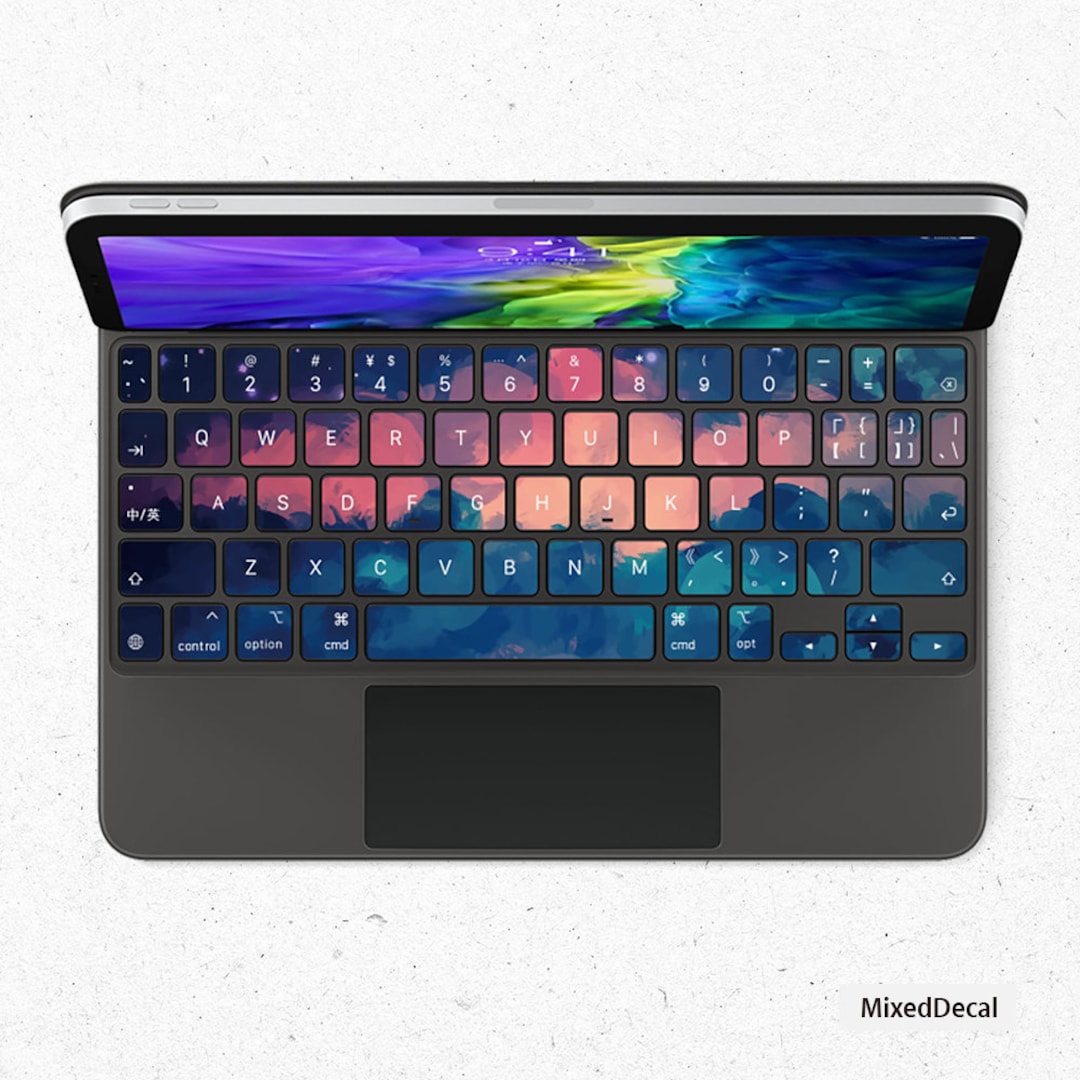 Skin Arc en ciel Clavier Apple