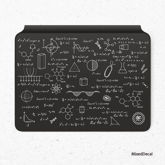 Formula Transparent Vinyl Skin Decal For Apple Magic Keyboard Etsy