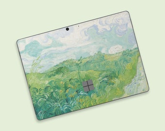 New Microsoft Surface Go Green wheat field Cover Surface Decal Protection Skin Surface Go Skin Surface Go 2 Cover Surface Go 3 Vinyl Sticker