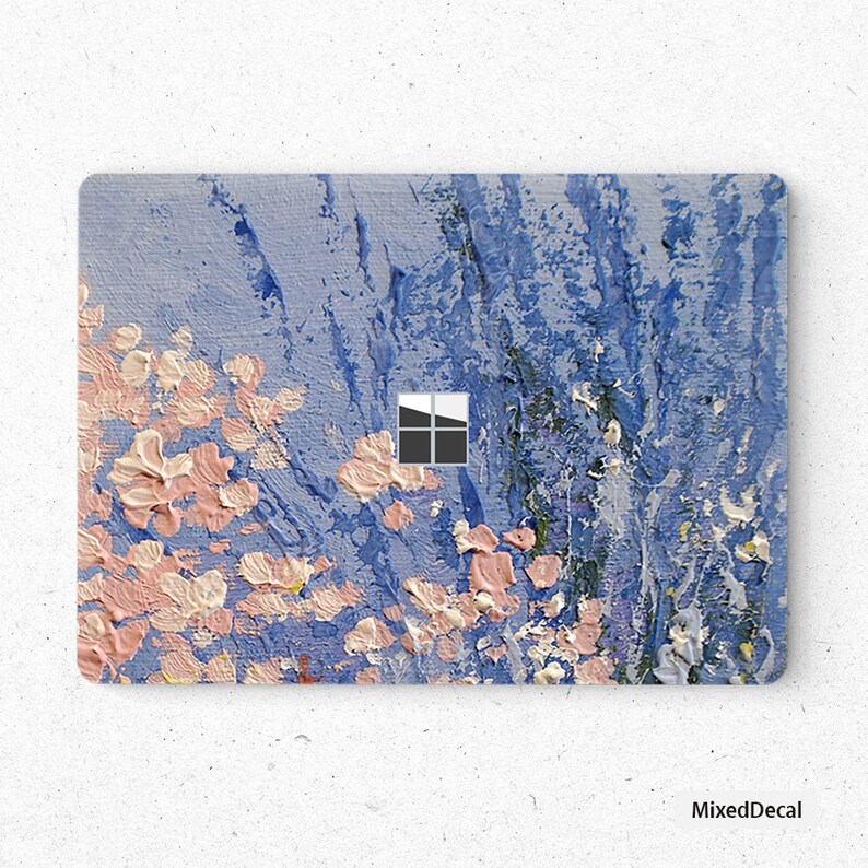 Microsoft Surface Laptop Skin Sticker Top Surface Book Skin Bottom Surface Laptop Skin Surface Book Decal Protector Cover Lavender