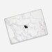 White Marble MacBook Pro Touch 16 Skin MacBook Pro 13 Cover MacBook Air Protective Vinyl skin Anti Scratch Laptop Top and Bottom Cover