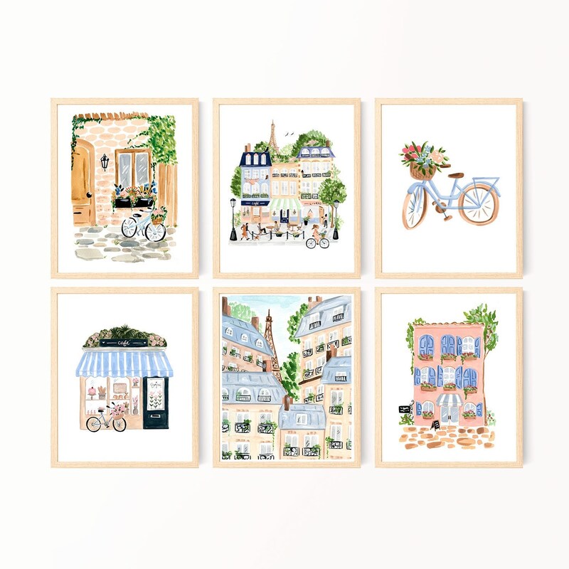 Parisian Wall Art Etsy