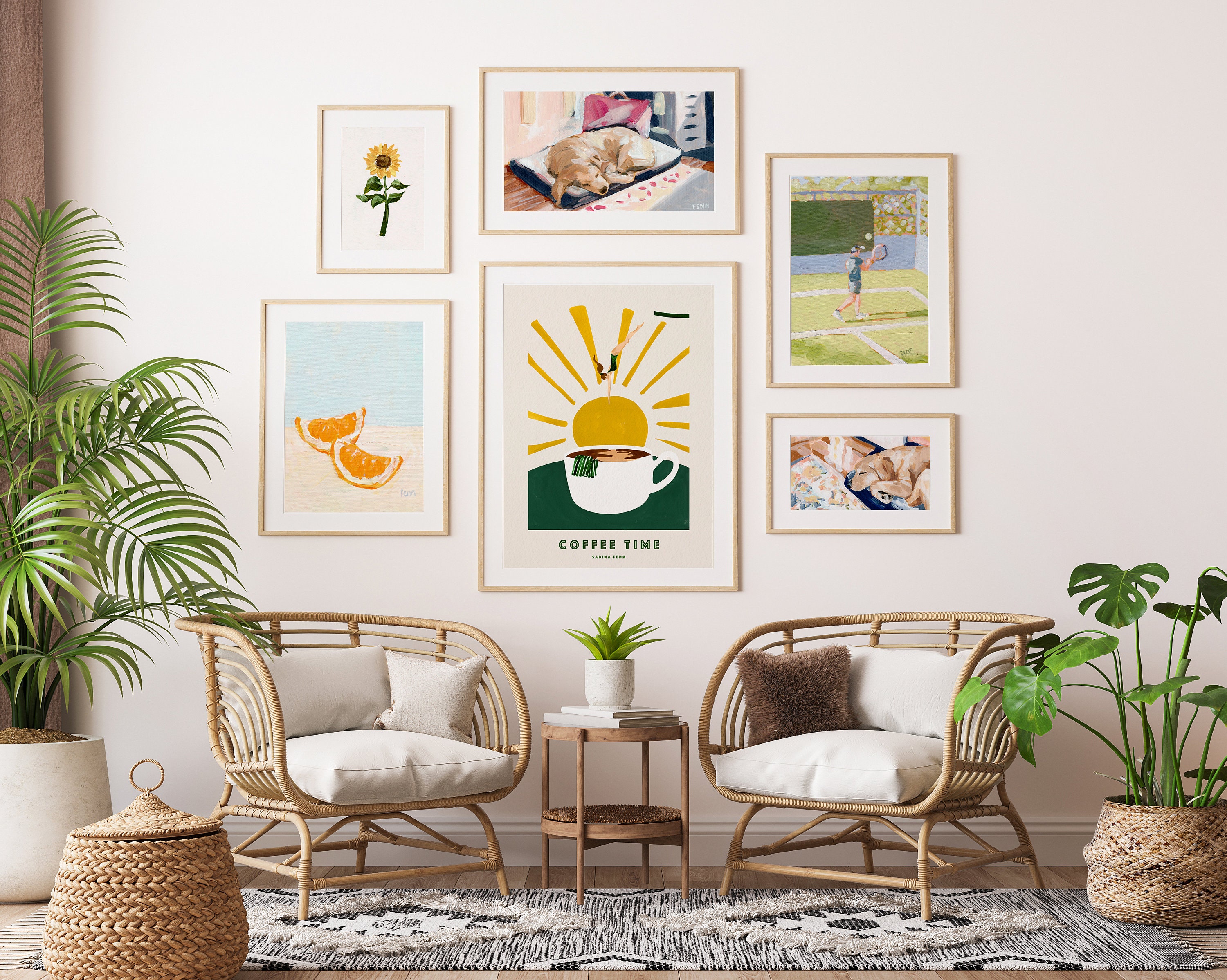 Coffee Time Poster Print, Neutral Poster, Retro Art, Kitchen Coffee Time Poster Print, Neutral Poster, Retro Art, Kitchen