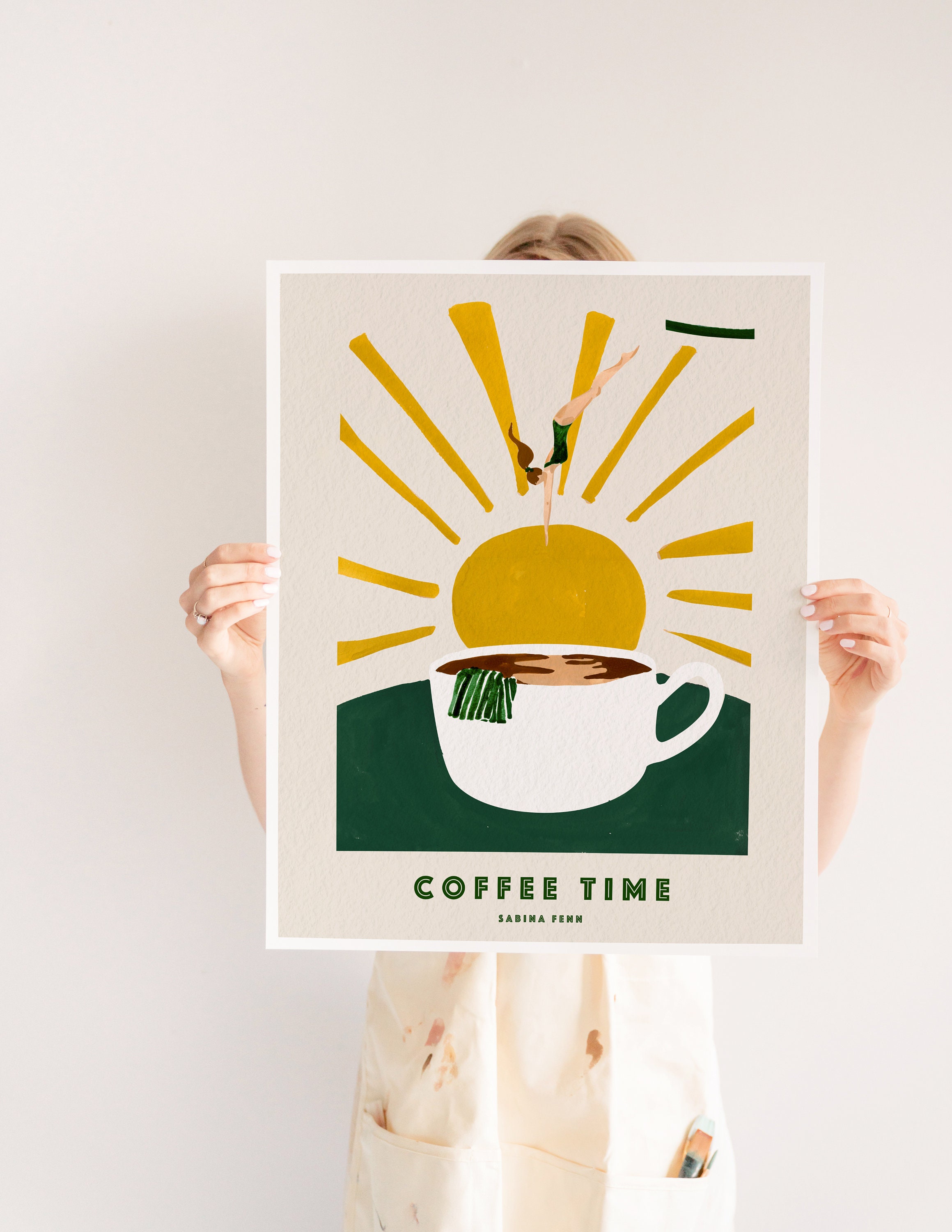 Coffee Time Poster Print, Neutral Poster, Retro Art, Kitchen Coffee Time Poster Print, Neutral Poster, Retro Art, Kitchen