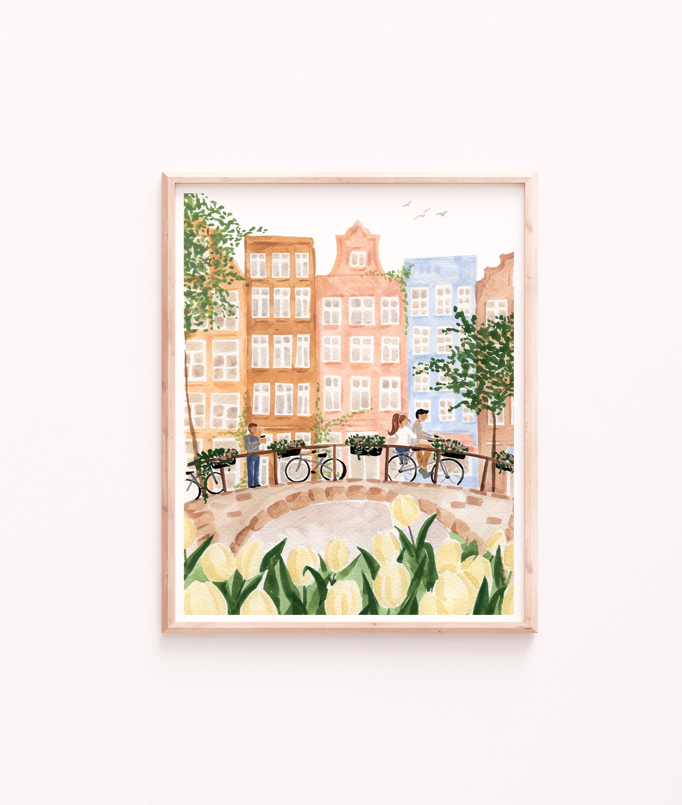 Home Décor Printable Norway Art Print 8x10 Travel Europe Country