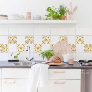 Comprar Azulejos para salpicaduras de cocina, pegatinas de pared 3D, papel  pintado impermeable, decoración de pared autoadhesiva para baño,  dormitorio, sala de estar