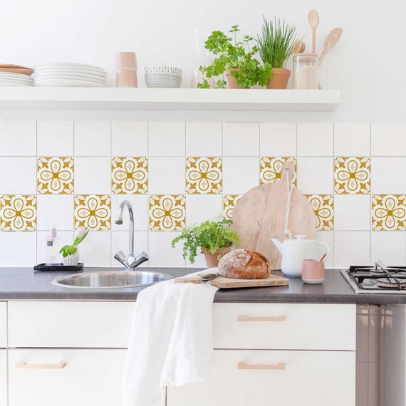 Azulejos adhesivos para decoración de baño y cocina para cerámica de varios  tamaños